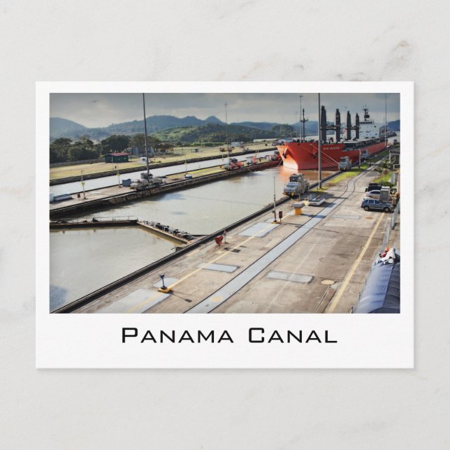 Postcard from Panama Canal (Front)