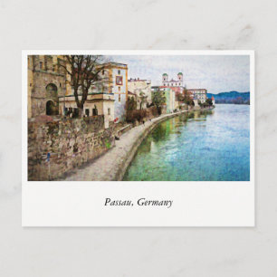 Postcard from Passau, Germany