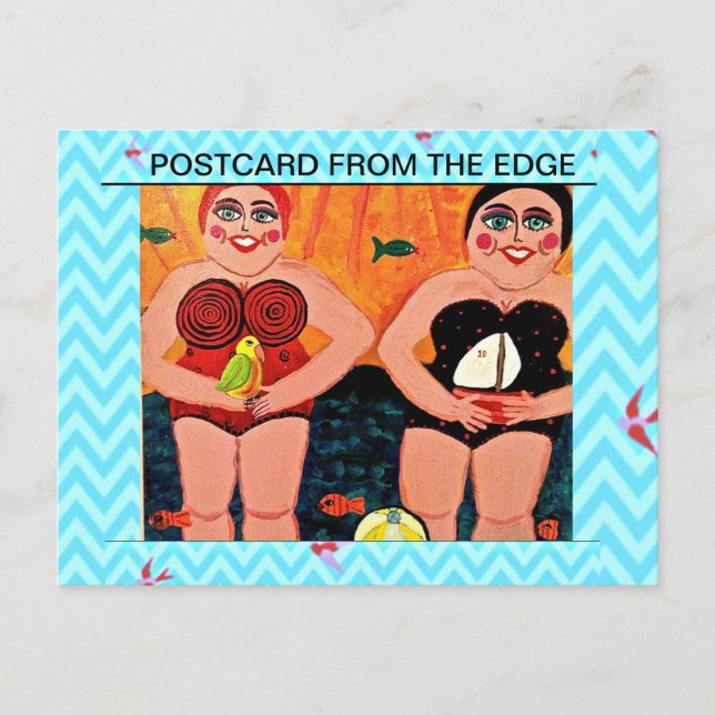 POSTCARD FROM THE EDGE (Front)