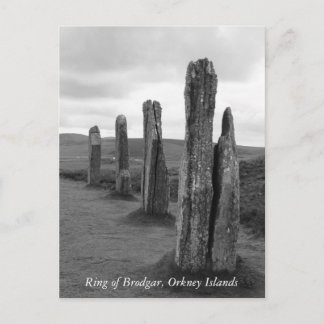 Postcard from the Ring of Brodgar, Orkney Islands