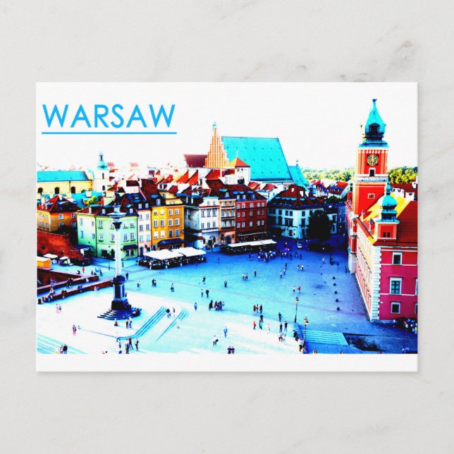 Postcard from Warsaw (Front)