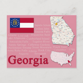 Postcard "Georgia"