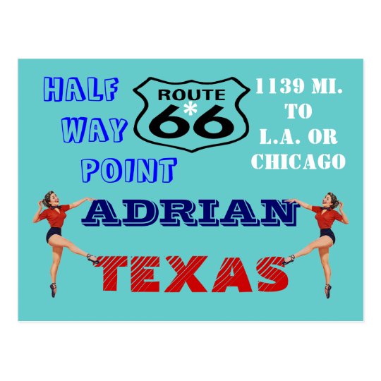 Postcard Get Your Kicks On Route 66 - Road Trip PC | Zazzle.com