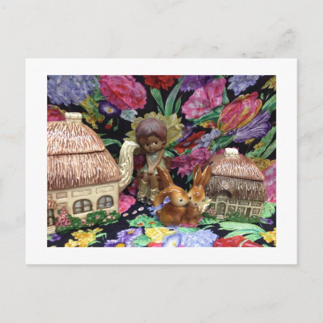 postcard-girl in tanyalulutown postcard (Front)