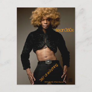 POSTcard GLAM GOLD