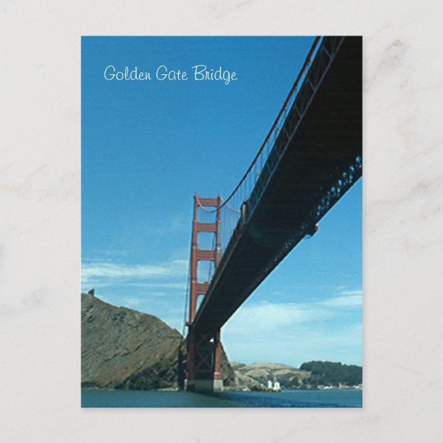 Postcard - Golden Gate Bridge (Front)