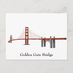 Postcard: Golden Gate Bridge Postcard