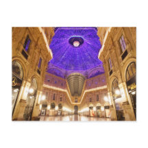 Postcard: Golden Milan