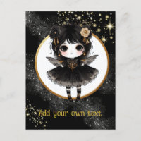 POSTCARD | Goth Girls Kawaii Chibi Cute Custom