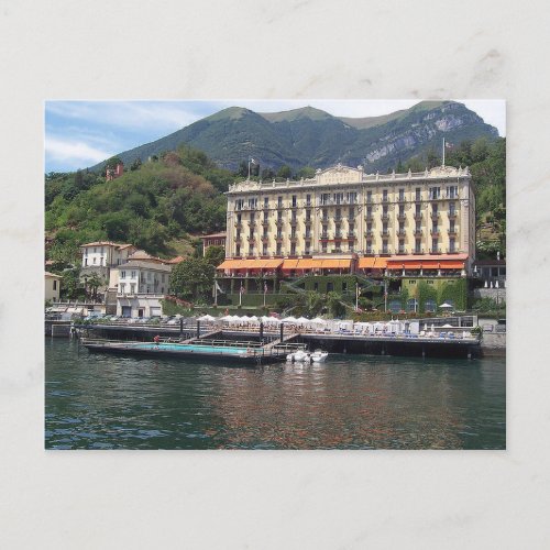 Postcard Grand Hotel in Tremezzo Como Italy