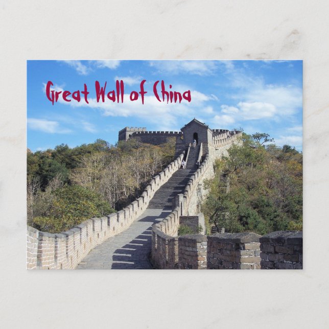 POSTCARD - Great Wall of China (Front)