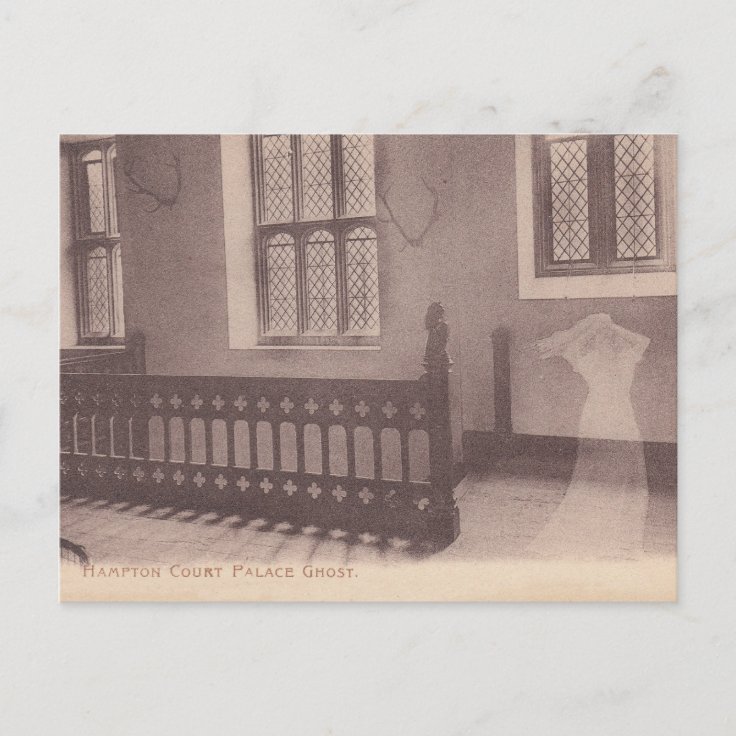 POSTCARD HAMPTON COURT PALACE GHOST JANE SEYMOUR Zazzle