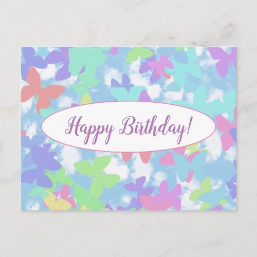 Postcard _ Happy Birthday _ Custom