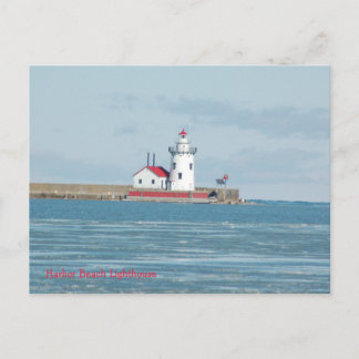Postcard : Harbor Beach Lighthouse