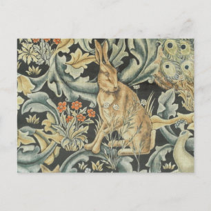 Postcard - Hare and Bird