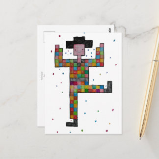 postcard _ harlequin
