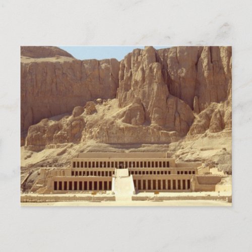 Postcard Hatshepsut Temple Deir El Bahri Egypt