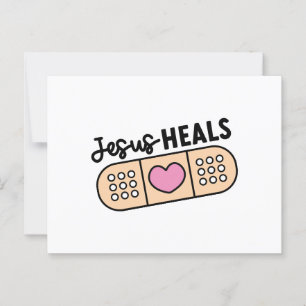 Postcard heals Jesus