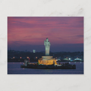 Postcard Hyderabad Lake, India