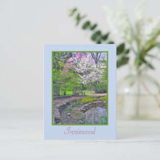 POSTCARD,  INNISWOOD GARDEN/
