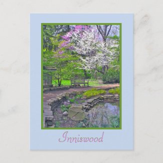 POSTCARD,  INNISWOOD GARDEN/