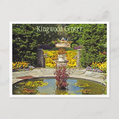 POSTCARD KINGWOOD GARDENS SEA OF GOLDMARIGOLD POSTCARD