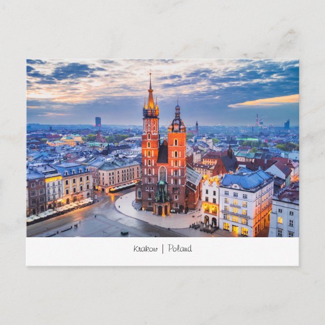 Postcard Krakow  (Front)