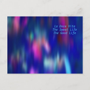 Postcard La Dolce Vita