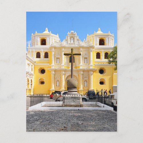 Postcard La Merced Church Antigua Guatemala