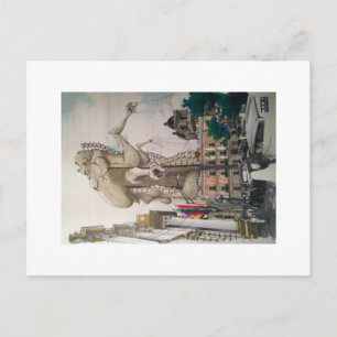 Postcard La Paz painting