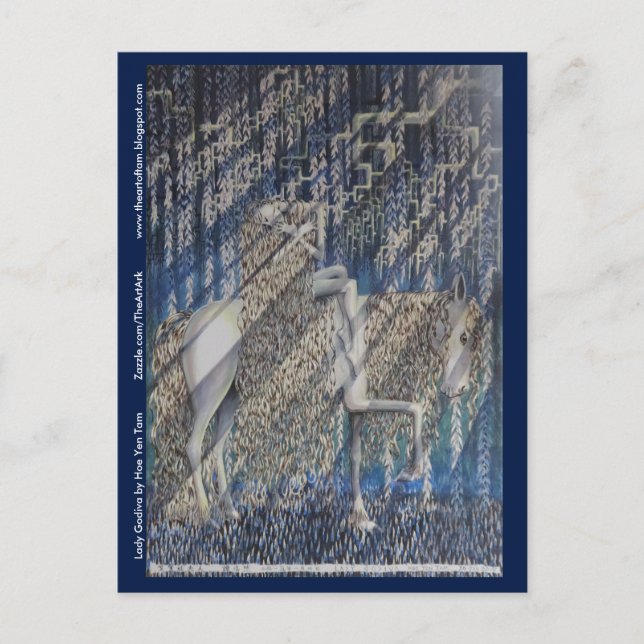 Postcard - Lady Godiva (Front)