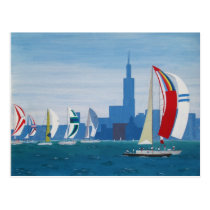 Postcard "Lake Michigan - Chicago" Postcard "Lake Michigan - Chicago"