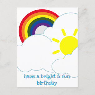 Postcard - LGBT Bright & Fun Birthday