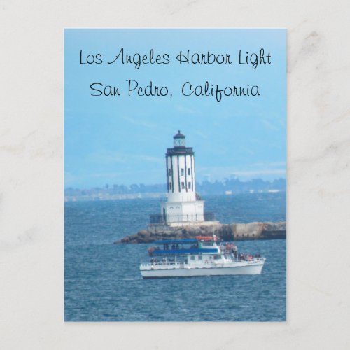 Postcard _ Los Angeles Harbor Light