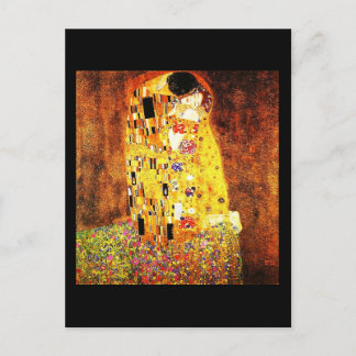 Postcard-Love Art-Klimt-Kiss Postcard