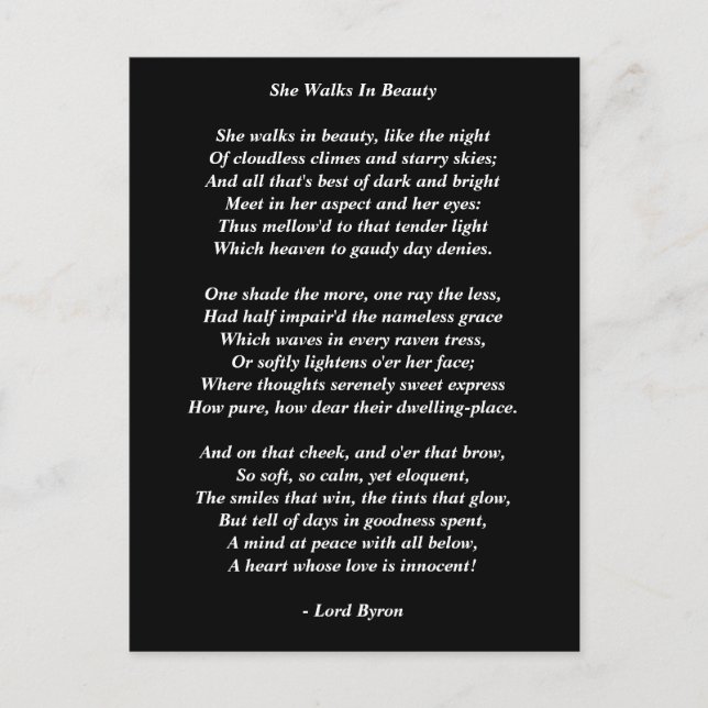 Postcard-Love Art-Love Poem 11 Postcard (Front)