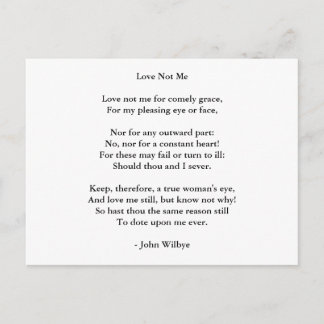 Postcard-Love Art-Love Poem 3 Postcard