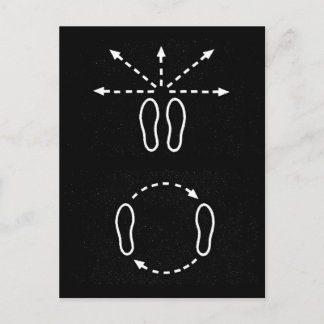 Postcard-Love the Arts-Dancing 3 Postcard