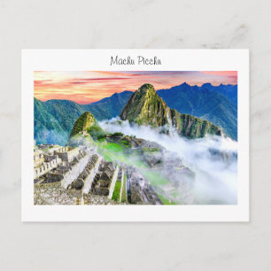 Postcard Machu Picchu