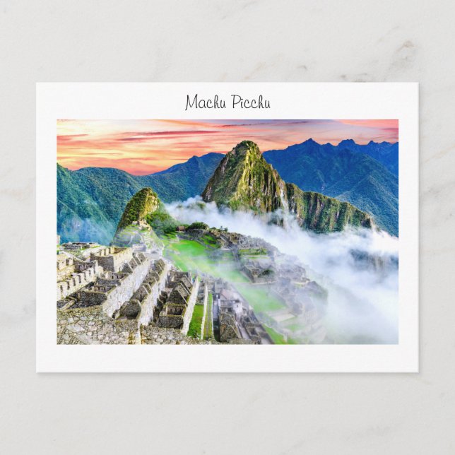 Postcard Machu Picchu (Front)