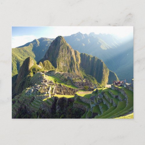 Postcard Machu Picchu Peru