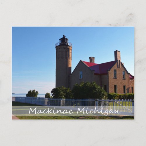PostcardMackinac Lighthouse Postcard