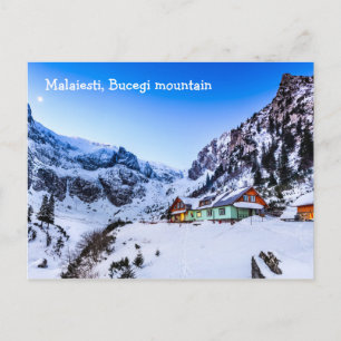 Postcard  Malaiesti, Bucegi mountain Romania