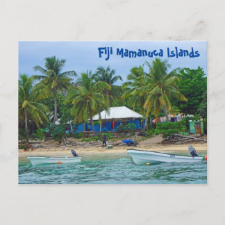 Postcard Mamanuca Islands Fiji
