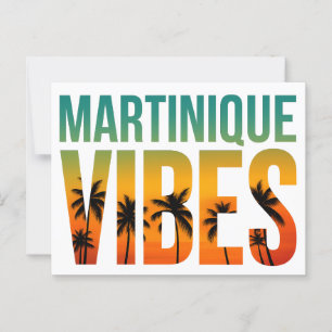 Postcard Martinique Vibes Sunset