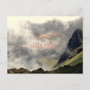 postcard/MAUI /HAWAII /"HALEAKALA IN CLOUDS" Postcard