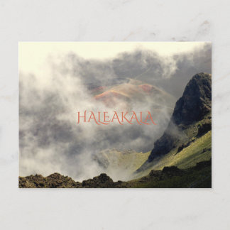 postcard/MAUI /HAWAII /"HALEAKALA IN CLOUDS" Postcard