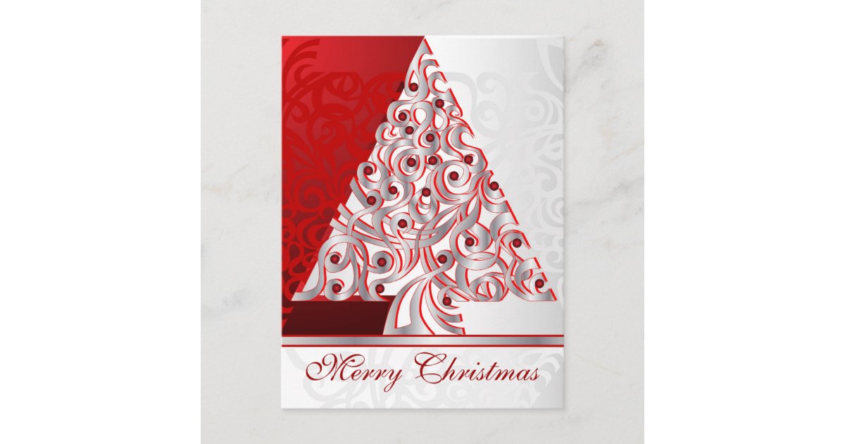 Postcard Merry Christmas | Zazzle.com