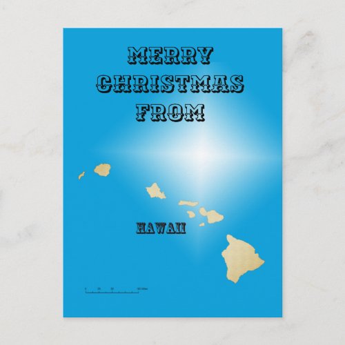 Postcard _ Merry Christmas from Hawaii