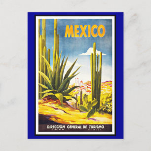 Postcard Mexico Greetings Vintage